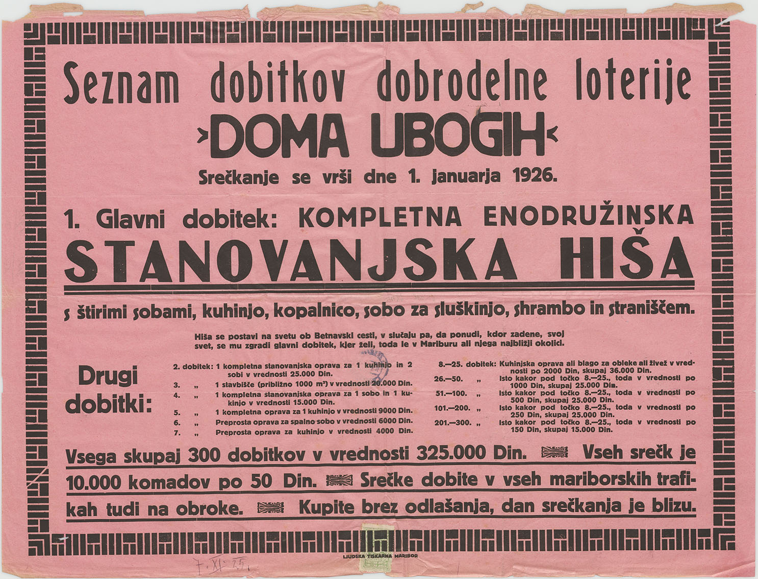 Razstavni eksponat na razstavi Plakati prireditev
