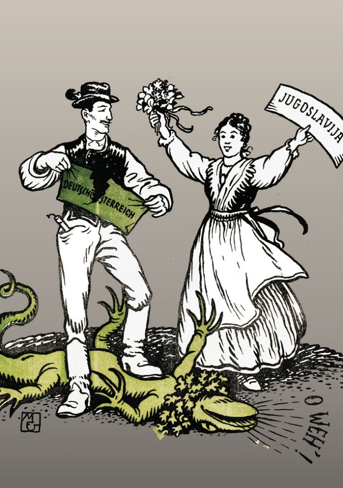 Jugoslovanski plebiscitni plakat, 1920